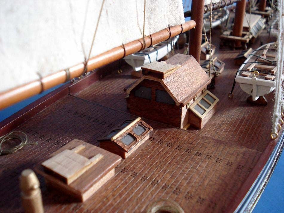 Wooden Atlantic Limited Model Sailboat 32"