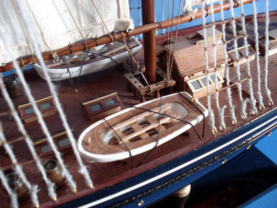 Wooden Atlantic Limited Model Sailboat 32"