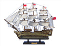 Wooden HMS Victory Tall Model Ship 14"