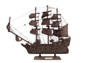 Wooden Flying Dutchman Model Pirate Ship 14"