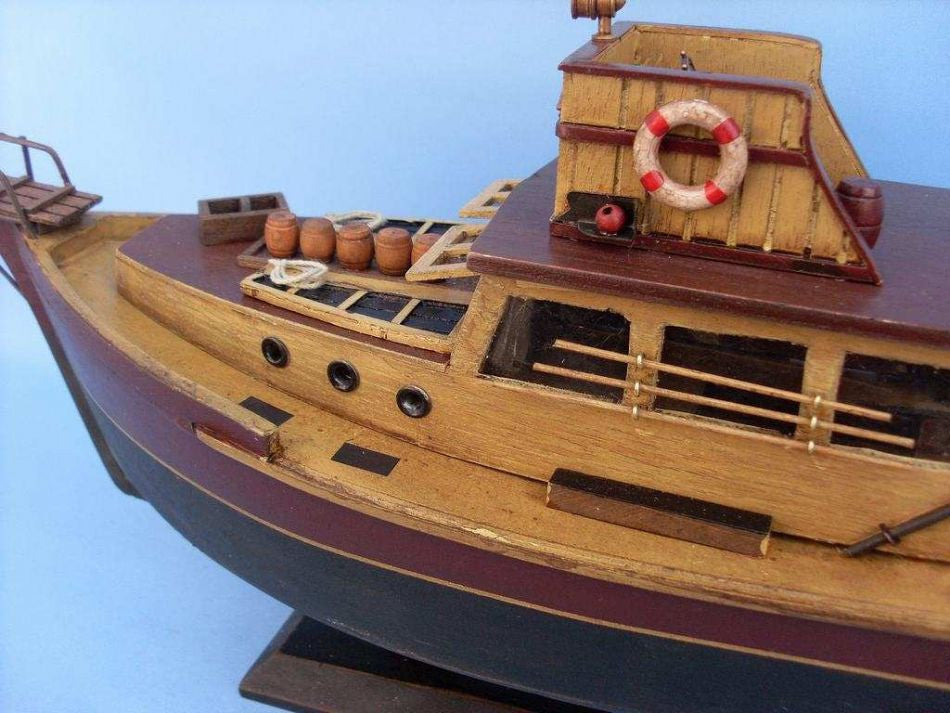 Wooden Jaws - Orca Model Boat 20"