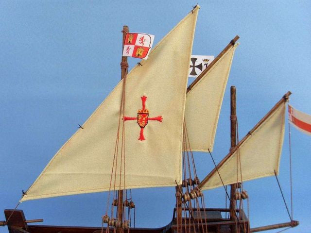 Wooden Nina Model Ship 12"
