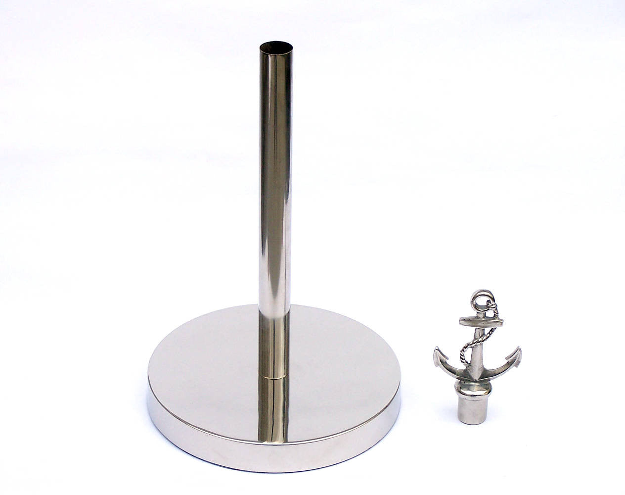 Chrome Anchor Extra Toilet Paper Holder 16"