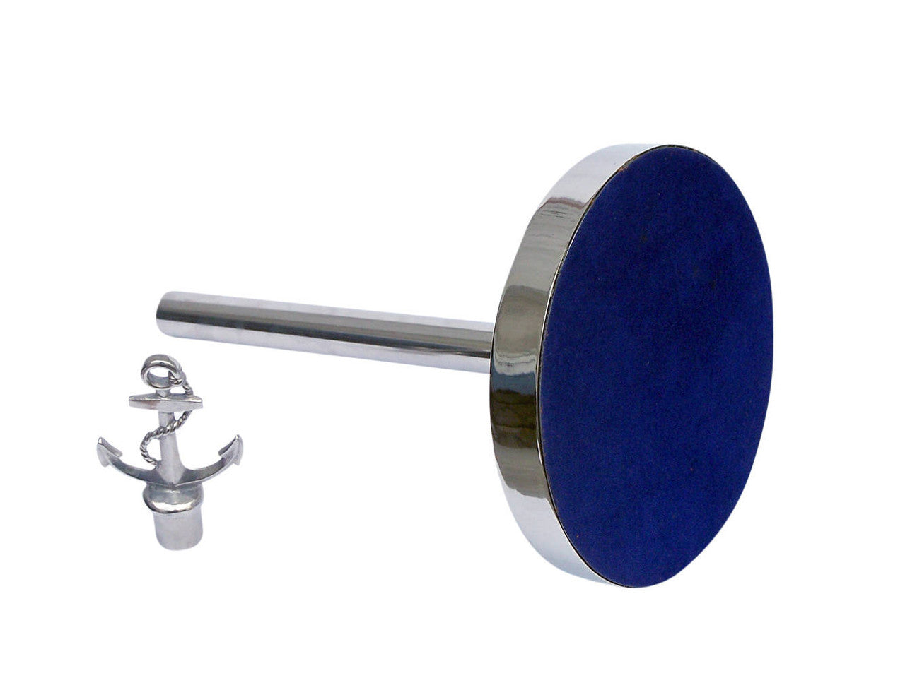 Chrome Anchor Extra Toilet Paper Holder 16"
