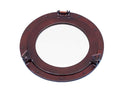 Deluxe Class Antique Copper Porthole Window 17"