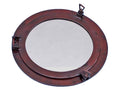 Deluxe Class Antique Copper Porthole Window 24"