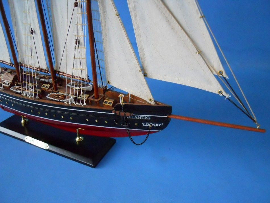 Wooden Atlantic Limited Model Sailboat 25"