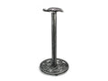 Antique Silver Cast Iron Sea Turtle Extra Toilet Paper Stand 13"