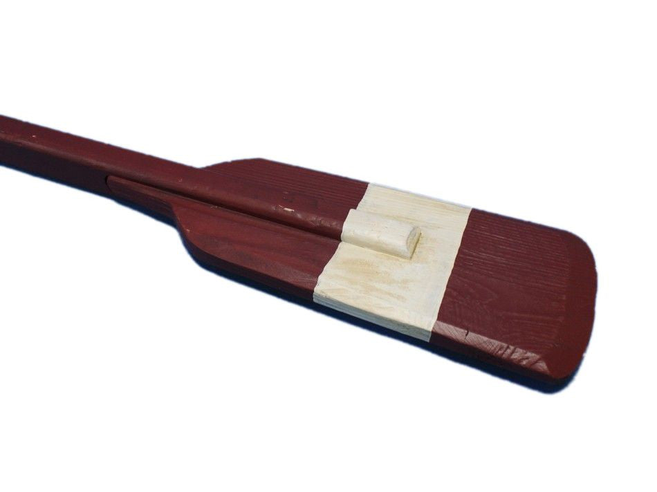 Wooden Chadwick Decorative Squared Rowing Boat Oar w/ Hooks 36"