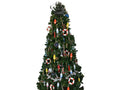 Wooden Flying Dutchman Model Pirate Ship Christmas Tree Topper Decoration