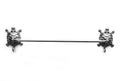 Chrome Turtle Bath Towel Holder 28"