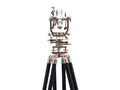 Floor Standing Chrome Theodolite 62"