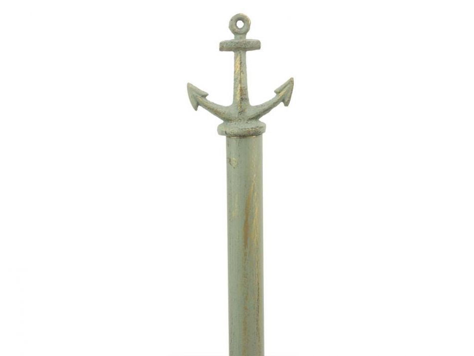 Seaworn Bronze Cast Iron Anchor Paper Towel Holder 16""