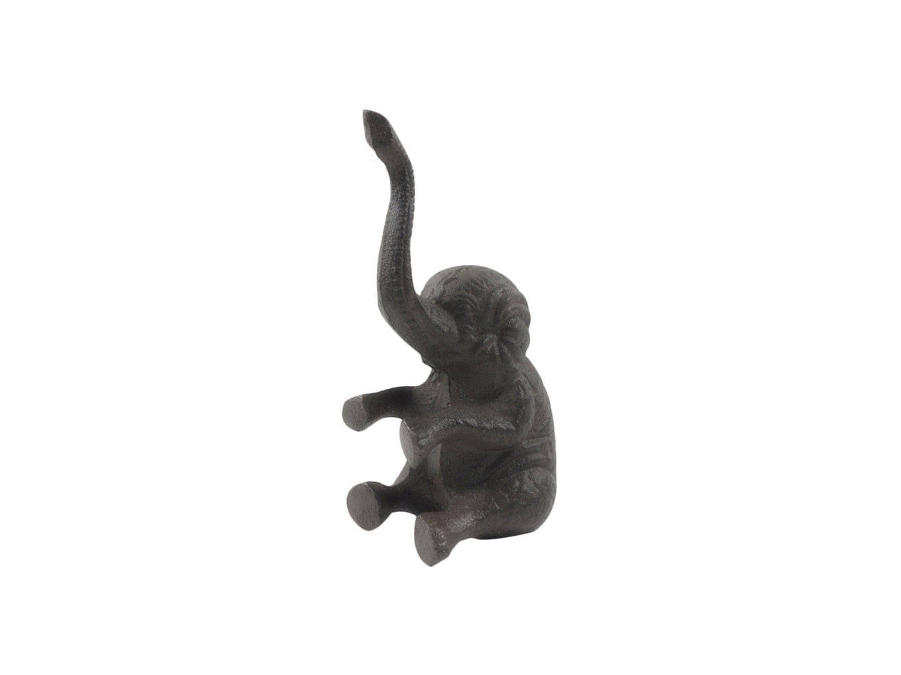Cast Iron Elephant Metal Door Stop 8"