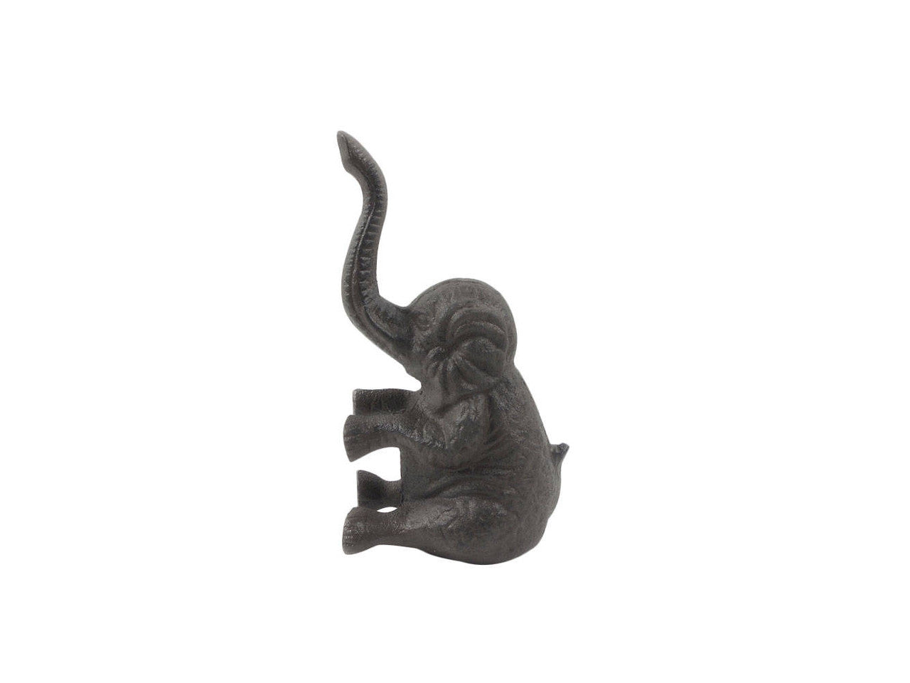 Cast Iron Elephant Metal Door Stop 8"