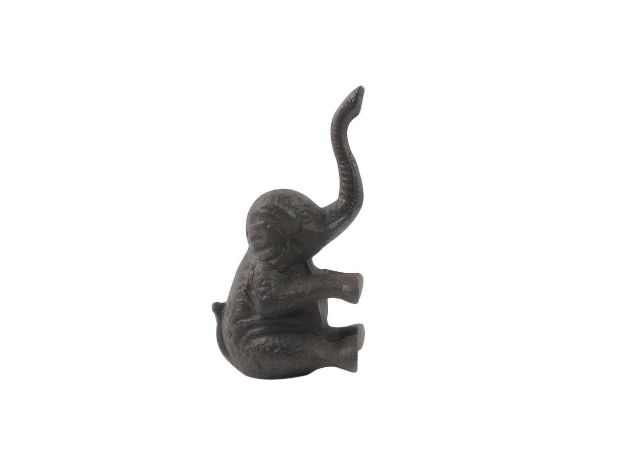 Cast Iron Elephant Metal Door Stop 8"
