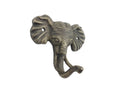 Rustic Gold Cast Iron Elephant Hook 5"