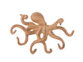 Rustic Orange Cast Iron Octopus Hook 11"