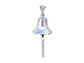 Chrome Hanging Ship's Bell 6"