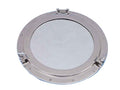 Chrome Decorative Ship Porthole Mirror 24"