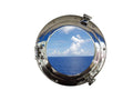 Chrome Decorative Ship Porthole Window 12"