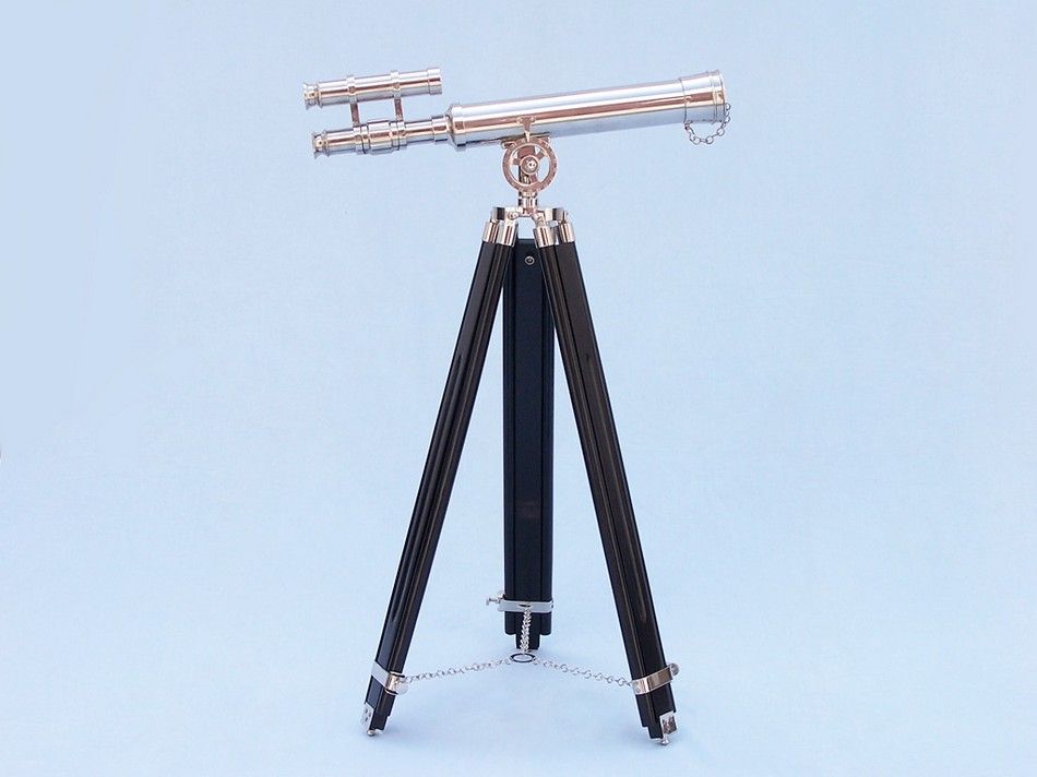 Floor Standing Chrome Griffith Astro Telescope 50"