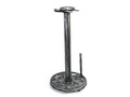 Antique Silver Cast Iron Sea Turtle Paper Towel Holder 13"
