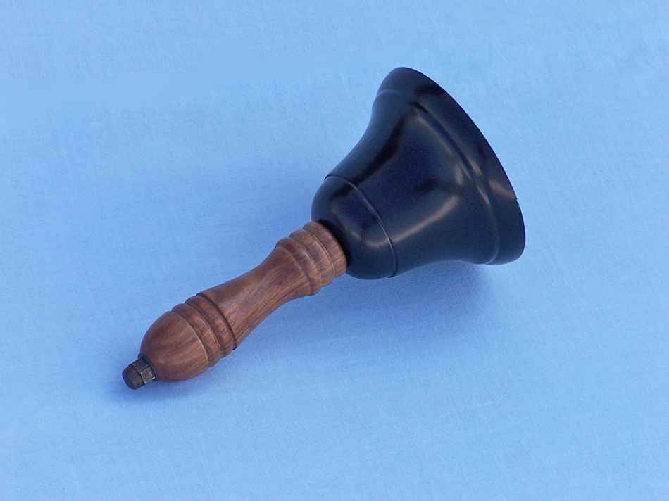 Bronze Hand Bell 7"