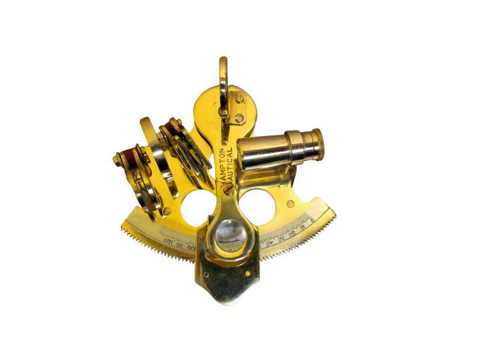 Scout's Brass Sextant 4" with Rosewood Box
