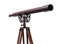 Floor Standing Bronzed Anchormaster Telescope 65"
