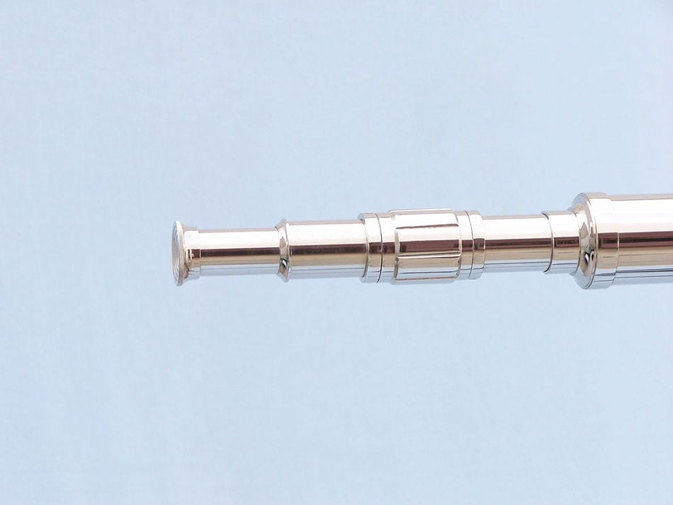 Floor Standing Chrome Galileo Telescope 65"