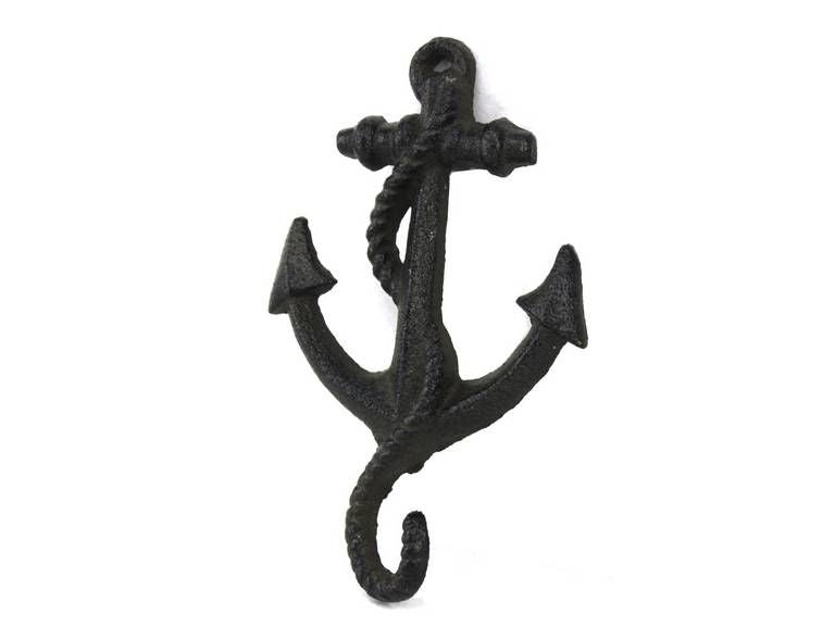 Cast Iron Anchor Hook 5"