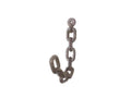 Cast Iron Wall Mounted Decorative Chain Link Hook 7.5"