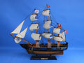 Wooden HMS Bounty Tall Model Ship 20"