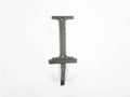Cast Iron Letter I Alphabet Wall Hook 6"