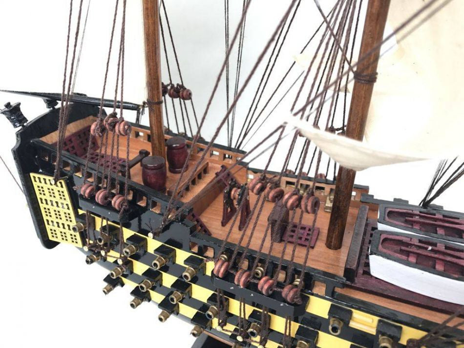 Wooden HMS Victory Limited Tall Model Ship 24"