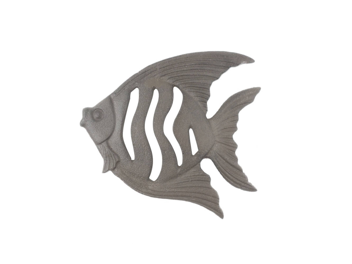 Cast Iron Angel Fish Kitchen Trivet 7"