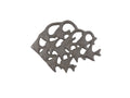 Cast Iron School of Fish Kitchen Trivet 6.5"