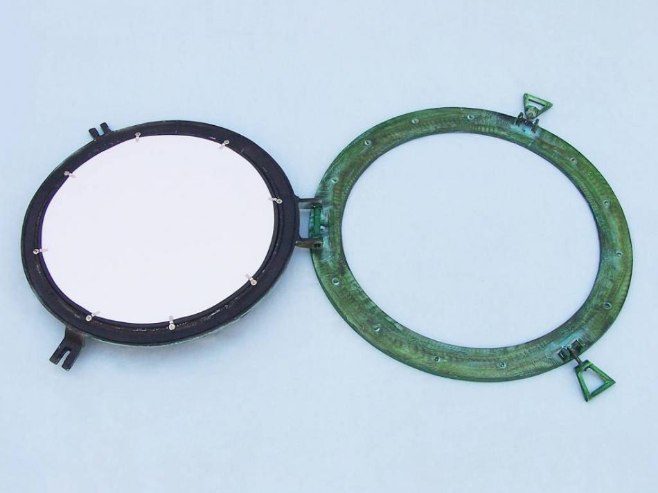 Brass Deluxe Class Titanic Shipwrecked Decorative Ship Porthole Window 20"