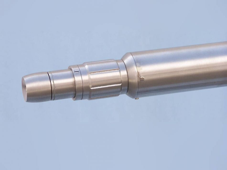 Floor Standing Brushed Nickel Anchormaster Telescope 65"