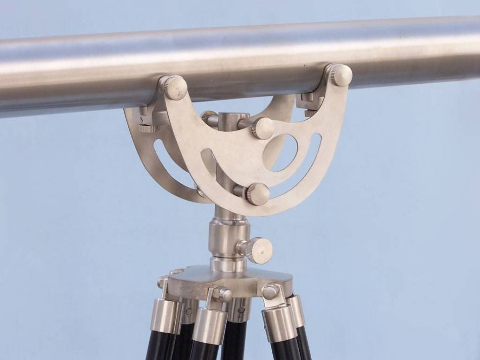 Floor Standing Brushed Nickel Anchormaster Telescope 65"