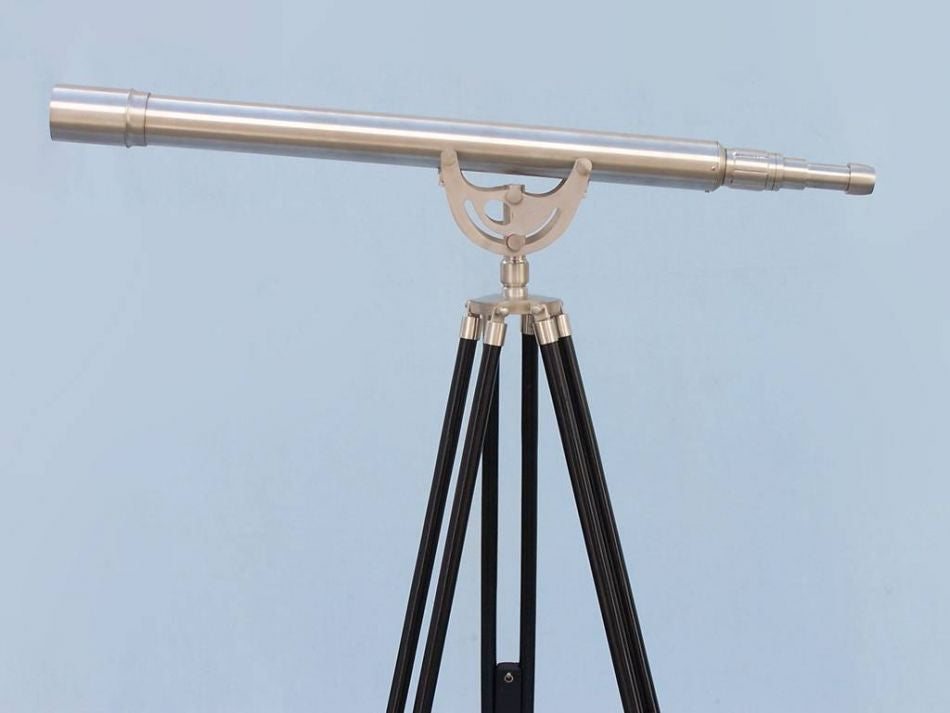 Floor Standing Brushed Nickel Anchormaster Telescope 65"