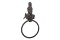 Cast Iron Mermaid Towel Holder 8.5"