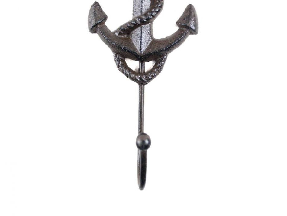 Cast Iron Anchor Hook 7"