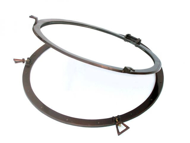 Deluxe Class Antique Copper Decorative Ship Porthole Window 30"