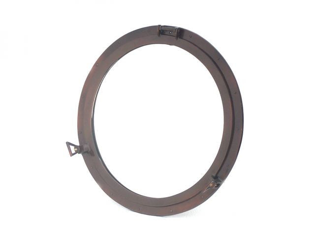 Deluxe Class Antique Copper Decorative Ship Porthole Window 30"