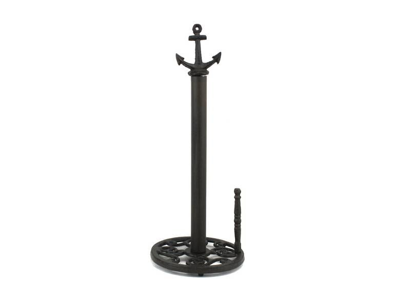 Cast Iron Anchor Paper Towel Holder 16""