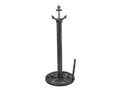 Antique Silver Cast Iron Anchor Paper Towel Holder 16"