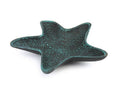 Seaworn Blue Cast Iron Starfish Decorative Bowl 8"