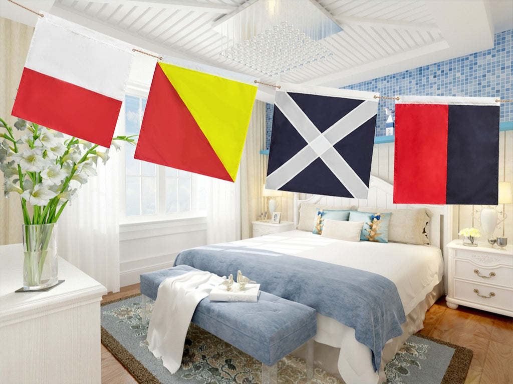Authentic Letter Z Nautical Alphabet Navy Code Signal Flag 24" - Outdoor Use
